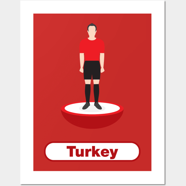 Turkey Football Wall Art by StarIconsFooty